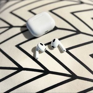 Apple AirPods (3rd Generation) - 100% genuine. Comes with Green Case